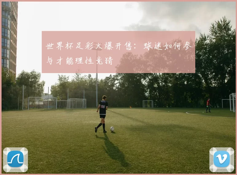 世界杯足彩火爆开售:球迷如何参与才能理性竞猜