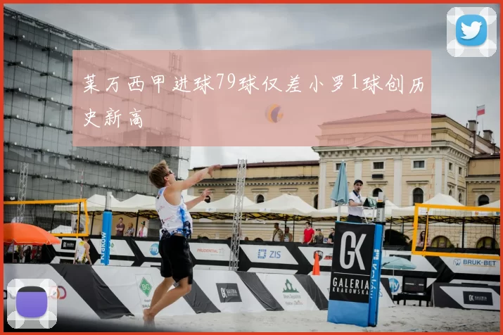 莱万西甲进球79球仅差小罗1球创历史新高